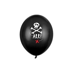 6 Ballon « Pirates » 30 cm