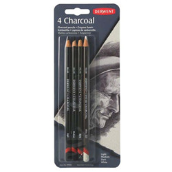 Charcoal pencil (4) blister
