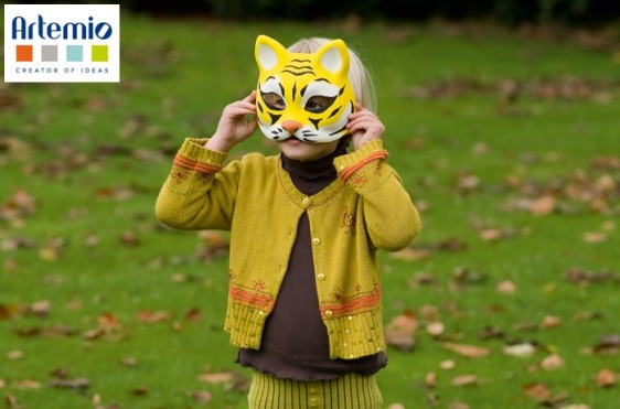 Idée masque enfant en platre #déguisement #carnaval - Loisirs et créations