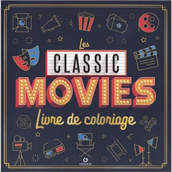-Les classic movies - colouring book