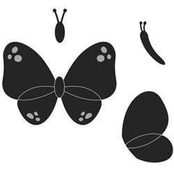 -matrice de découpe papillons