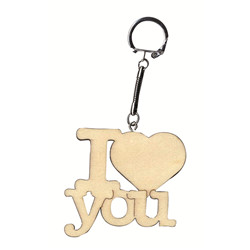 -Porte-clés « i love you »  6,5 cm