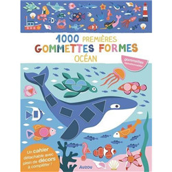 1000 gommettes formes-Océan