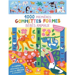 1000 premières gomettes "Bébés animaux"