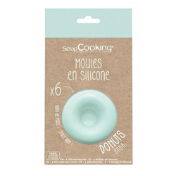 6 moules silicone « donuts »