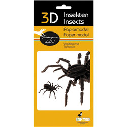 Animal 3D en papier - araignée