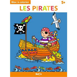 Bloc à colorier "Les pirates"
