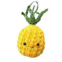Coffret crochet porte-clé ananas