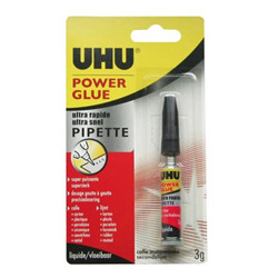 Colle UHU POWER glue pipette 3gr.