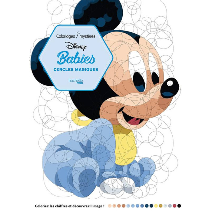 Creacorner  Coloriages mystères disney babies