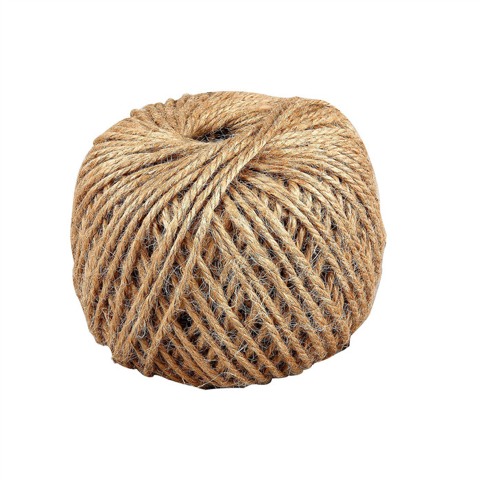 Creacorner  Corde chanvre naturel 0,3mm, 100m