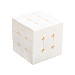 Cube à décorer blanc
