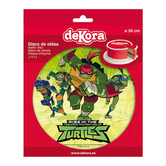 Creacorner Disque En Azyme cm Tortues Ninja Creacorner Disque En Azyme cm Tortues Ninja