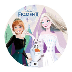 Disque en sucre 20cm - Frozen II