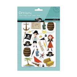 Dreamy stickers  - pirates