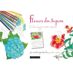 Fleurs Du Japon Coloriages 32 Cartes