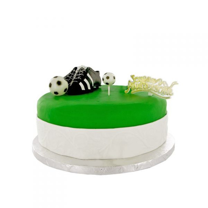 Creacorner Kit Decoration Gateau Football Creacorner Kit Decoration Gateau Football