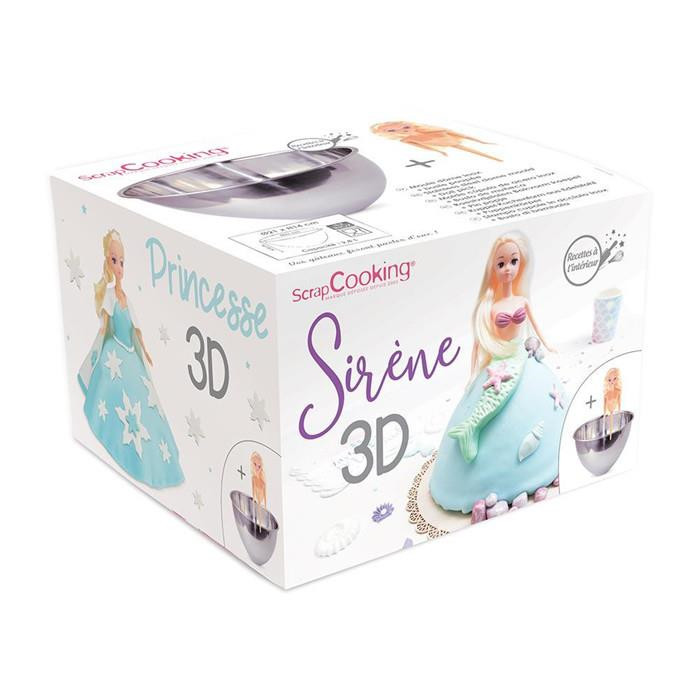 Creacorner Kit Moule Inox Dome Buste Princesse Creacorner Kit Moule Inox Dome Buste Princesse