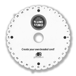 Kumihimo disque rond 15cm