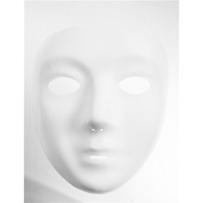 Creacorner  Masque blanc sans front 14*17,5
