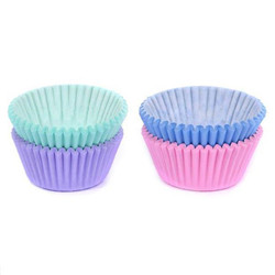Mini-caissettes à cupcake "pastels" 60