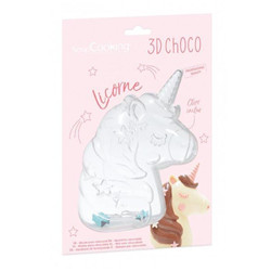 Moule 3d choco « licorne »