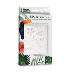 Moule silicone 20x13 cm tropical
