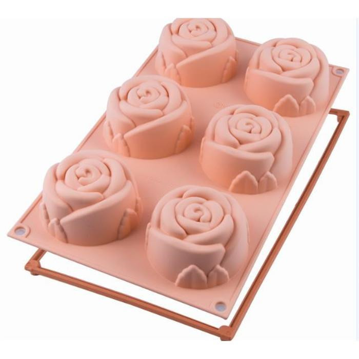 Creacorner Moule silicone « rose Creacorner Moule silicone « rose
