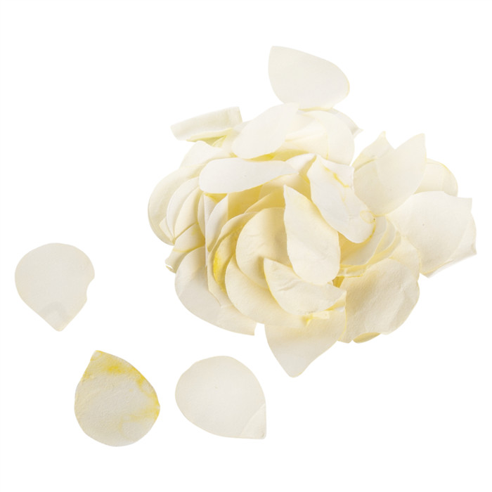 Creacorner  Fleurs en papier de soie rose/jaune