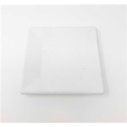 Plat carré blanc 15*15 cm