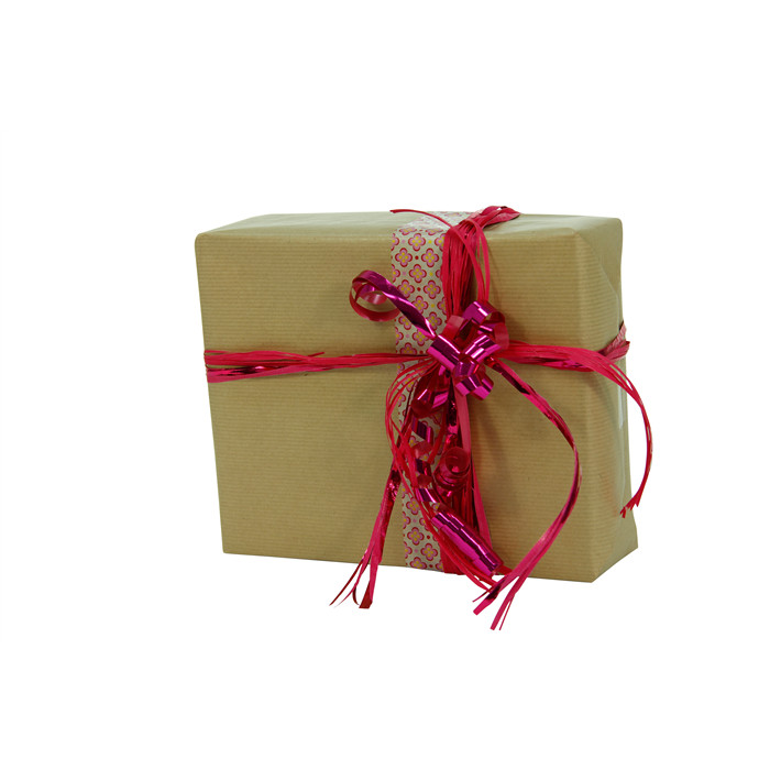 Papier cadeau rouleau Kraft couleur vieux Rose , largeur 70cm x Longueur 2  mètres, 60g/m² - Support déco Noël - Creavea