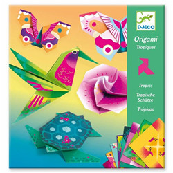 Set d'origami tropiques