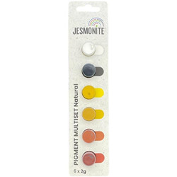 Set de 6 pigments pour jesmonite