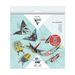 Set origami 60 feuilles 10x10cm - 15x1