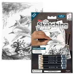 Sketching-esquisse "les dauphins"