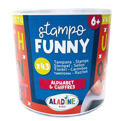 Stampo funny alphabet & chiffres
