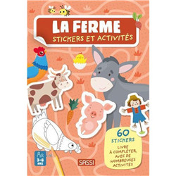Stickers et activités – la ferme