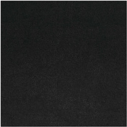 Toile en coton uni noir
